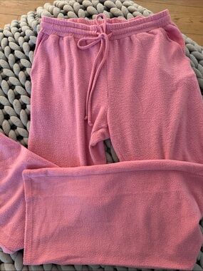 ENTI Pink Fleece Pants